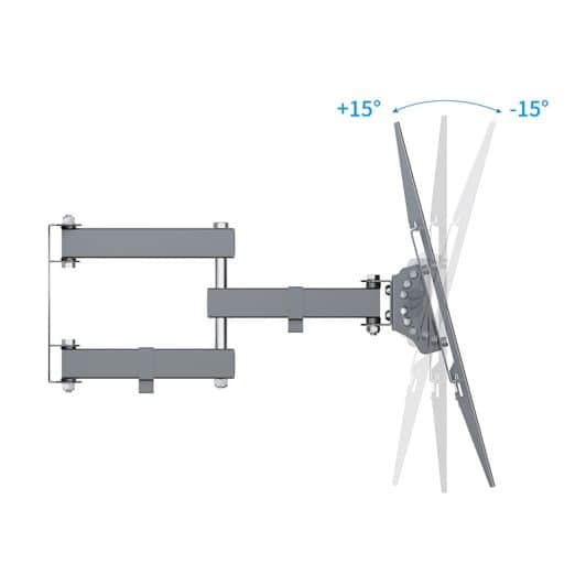 Muursteun EDENWOOD D3 106 tot 218 cm met uittrekbare arm