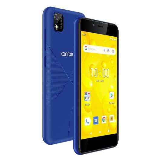 Smartphone KONROW STAR 5 16Go bleu