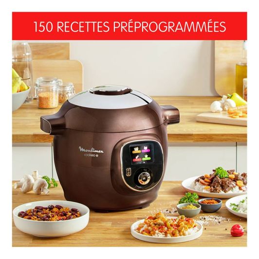 Multicuiseur MOULINEX Cookeo CE8581910 150 recettes