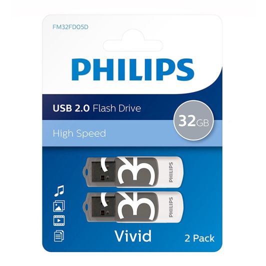 PACK PHILIPS x2 USB 32Gb