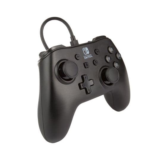 Manette POWER A fil noire pour SWITCH