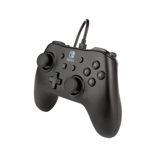 Manette POWER A fil noire pour SWITCH