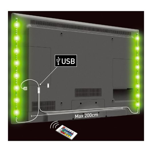 Guirlande ON EARZ Strip led 2 x 50 cm USB