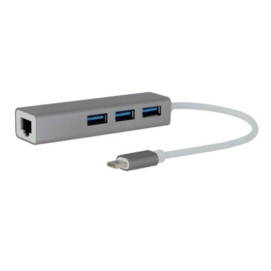 Adapter USB SEDEA naar 3 poorten RJ45 Ethernet  