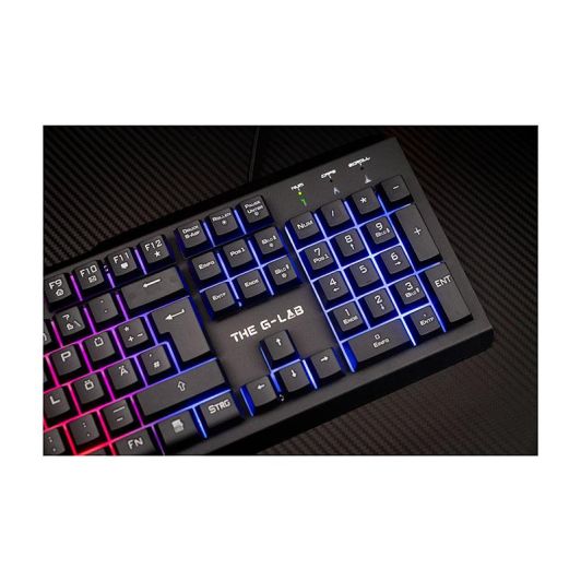 Pack Gamer clavier + souris THE G-LAB Iridium