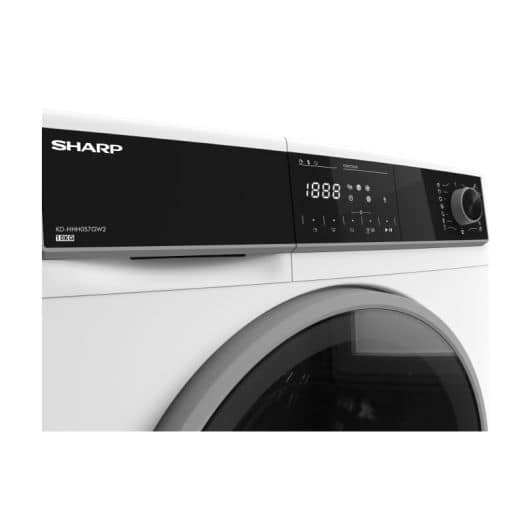 Sèche-linge 10Kg PAC SHARP KD-HHH0S7EW21-FR