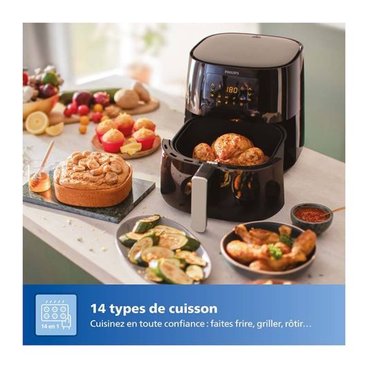 Airfryer Multifunctioneel PHILIPS XL 6,2L HD9270/70