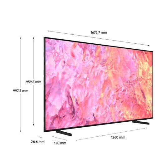 SAMSUNG QE75Q60C - TV 4K QLED 75