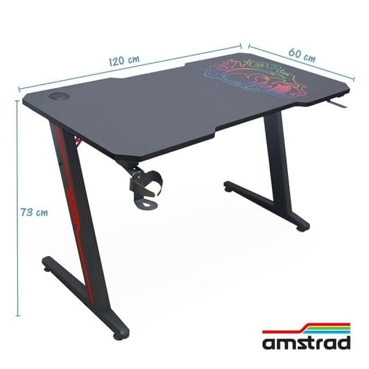 Bureau gaming AMSTRAD DESK120Z-SKRAINBOW