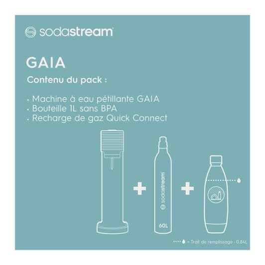 Sodamaker SODASTREAM GAIA wit