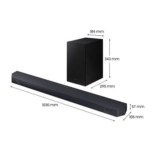 Soundbar SAMSUNG HW-Q600C/ZF