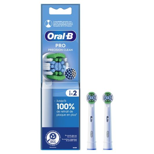 Brossettes ORAL-B PRECISION CLEAN x2