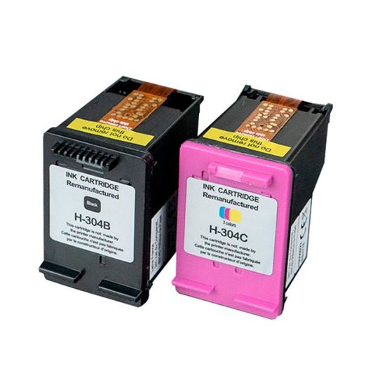 Cartouche d'encre ELECTRO DEPOT compatible HP H304 pack noir et couleurs