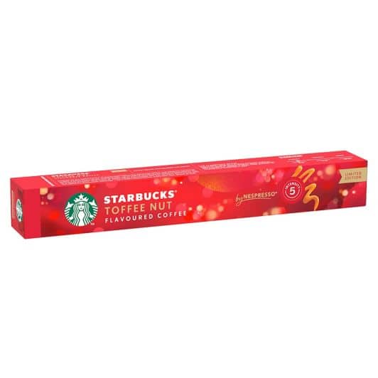 Starbucks by Nespresso capsules Toffee Nut x10