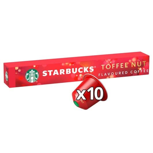 Starbucks by Nespresso capsules Toffee Nut x10