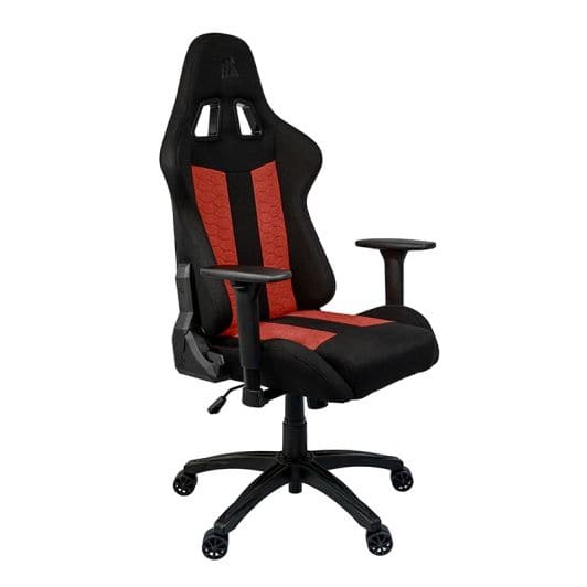 Bureaustoel gaming CORSAIR TC100 zwart en rood