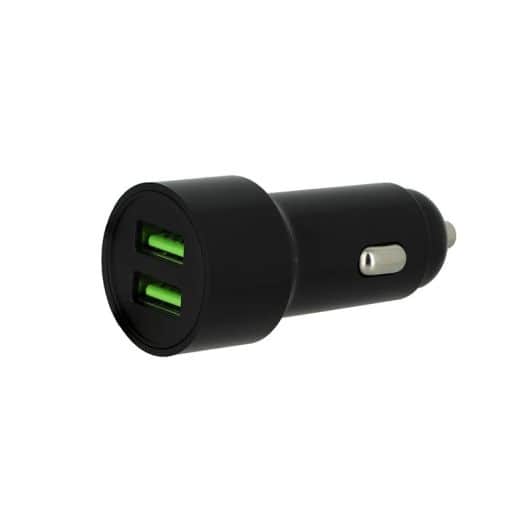 HIGH ONE Adaptateur  A/C 2 USB A NOIR