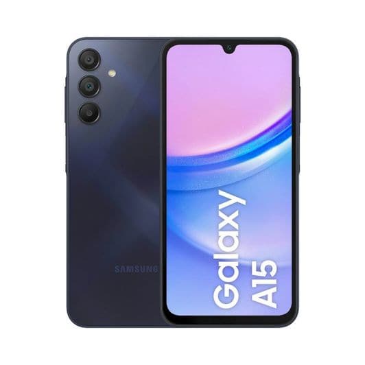 Smartphone SAMSUNG GALAXY A15 4G 128Go Bleu Nuit