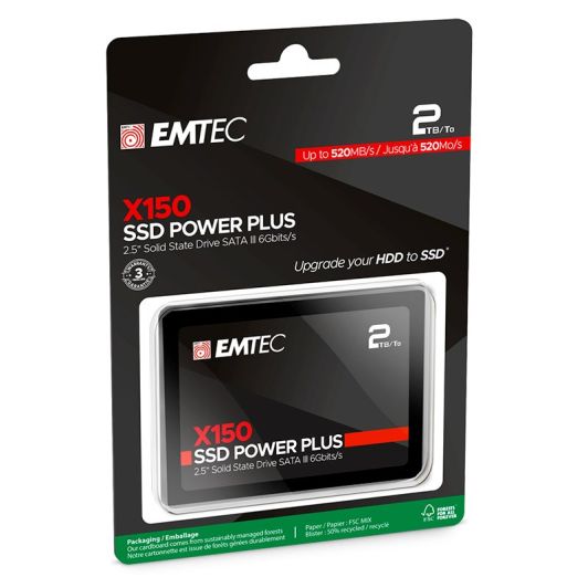 SSD intern EMTEC 2Tb- X150