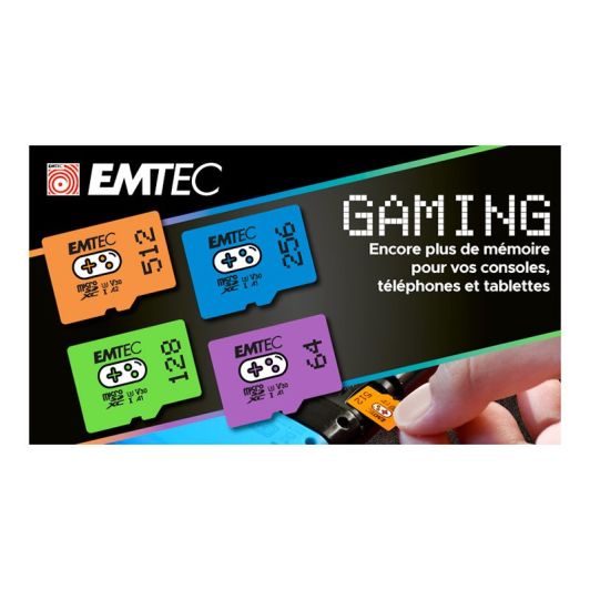 EMTEC Micro SD-kaart 64Gb 