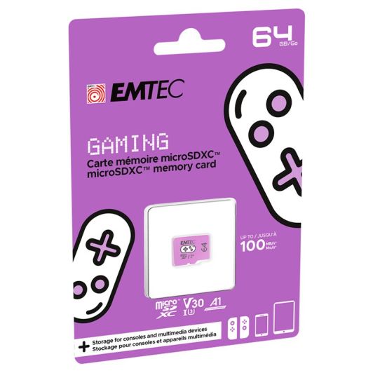 EMTEC Micro SD-kaart 64Gb 