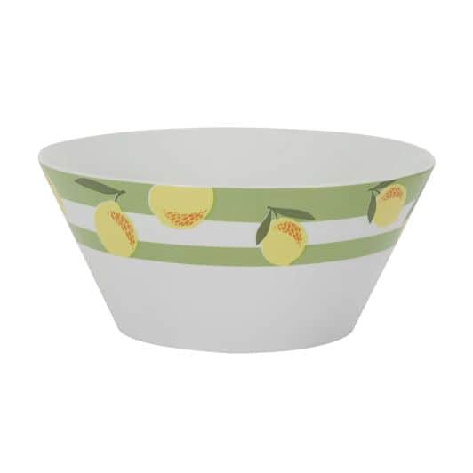 Saladier porcelaine 24cm citrons