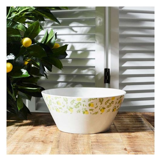 Saladier porcelaine 24cm citrons