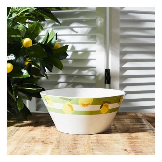 Saladier porcelaine 24cm citrons