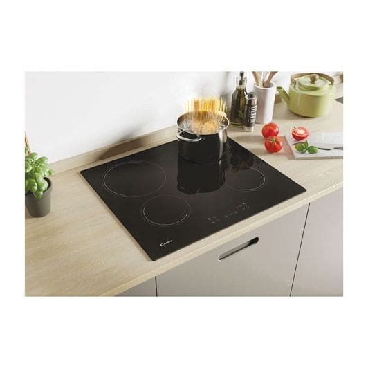 Table de cuisson vitrocéramique CANDY CH64CCB/4U2