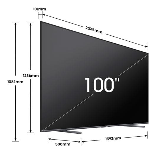 HISENSE 100E7NQ PRO - TV 100