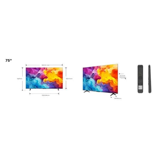 TCL 75P61B - TV UHD 4K - 75