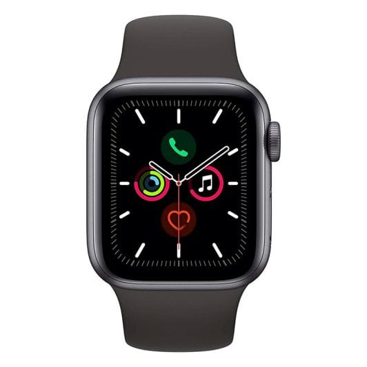 Montre Connectée APPLE WATCH Series 5 40mm Gris Sidéral reconditionnée Grade A+