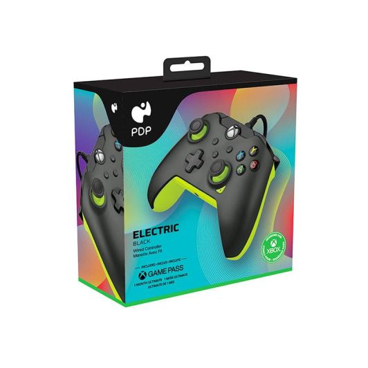 Controller PDP met kabel voor XBOX zwart