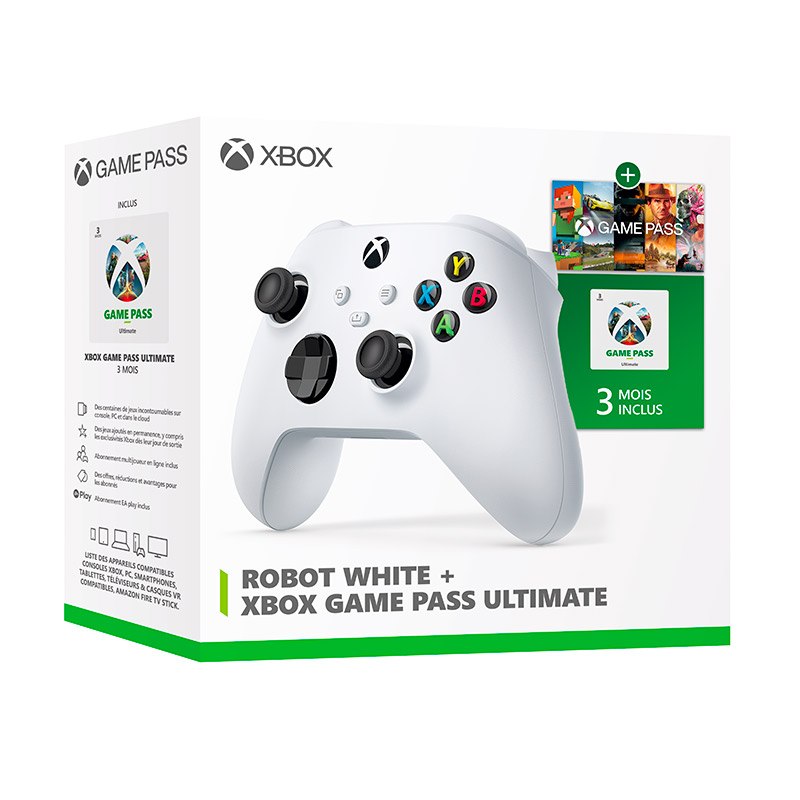 XBOX pack Anywhere WIT (Controller + Game Pass Ultimate)