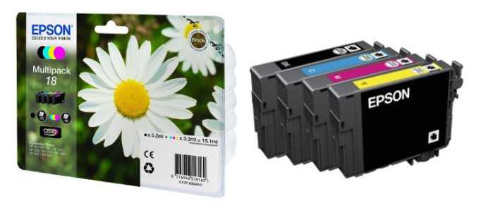 Cartouche d'encre MultiPack EPSON T1806 Paquerette