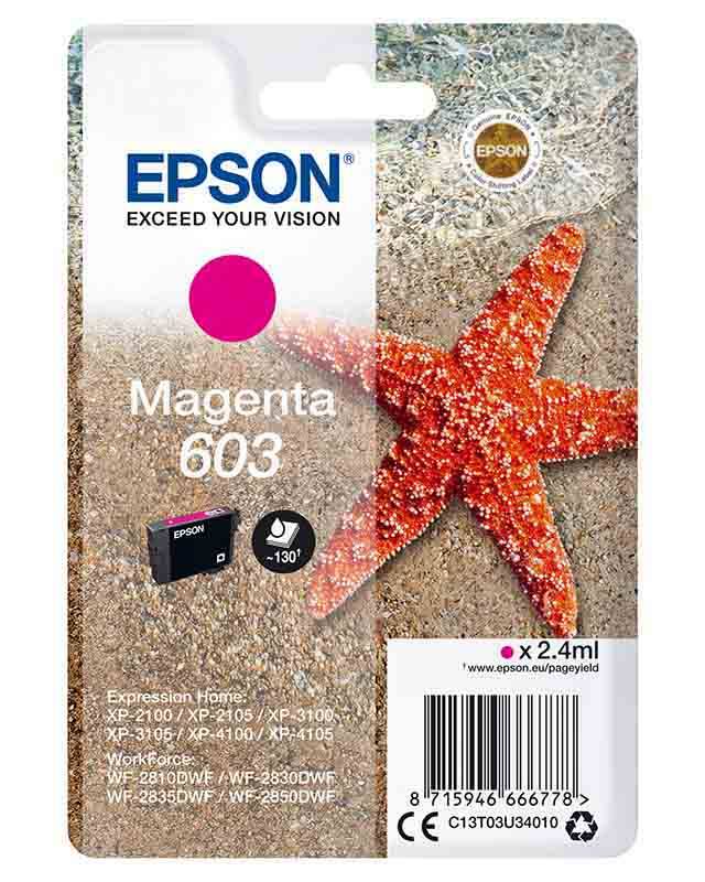 INKT EPSON T03U3 Etoile Magenta