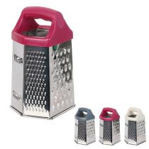 Rasp inox 6 zijdes
