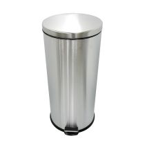 Vuilbak ELECTRO DÉPÔT in inox met zachte opening 30 L