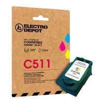 Compatibel ELECTRO DEPOT inktcartridge Canon C511 3 kleuren