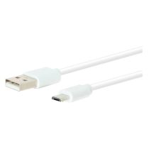 KABEL MICRO USB 2,5M EDENWOOD wit