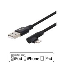 Kabel EDENWOOD 1M Lightning gevlochten