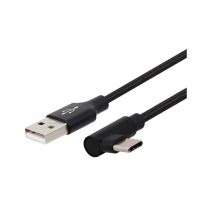 KABEL EDENWOOD USB C  1M Zwart
