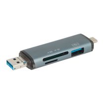 Lecteur de cartes multifonction SEDEA 6 en 1 - USB  - USB-C