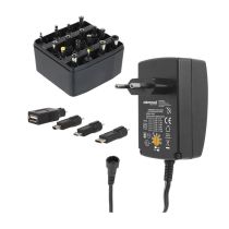 Alim EDENWOOD universelle 3 à 12V - 27W + 20 connecteurs