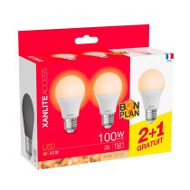 Ampoule XANLITE E27 x3 100W 3000K