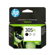 Cartouche d'encre authentique grande capacité noir HP 305XL