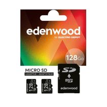 PACK EDENWOOD - Lot de 2 Cartes MicroSD 128Go