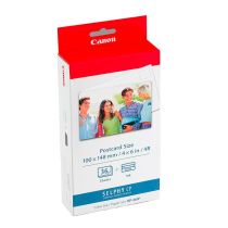Inktpatroon voor Canon KP36IP-fotoprinter, 36 vellen 10x15 + inkt voor Selphy