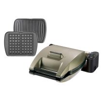 Gaufrier Lagrange Premium 019324 – Réversible – Plaques Gaufres & Grill/Panini