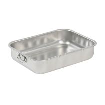 Plat à four inox 30x22cm